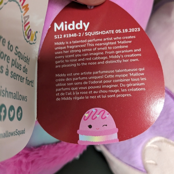 Squishmallow 12" bravo and middy - Picture 2 of 7